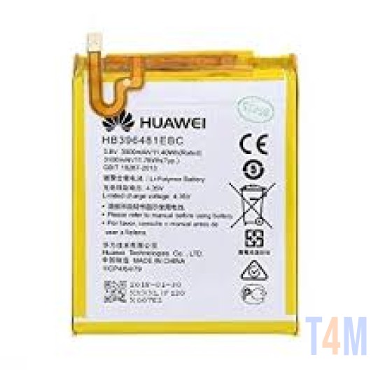 BATERIA HUAWEI HONOR 5X, HUAWEI G8, GX8, G7 MAIS, Y6-2, Y6 2 HONRA 6 LTE H60 L12 ,,, HB396481EBC  